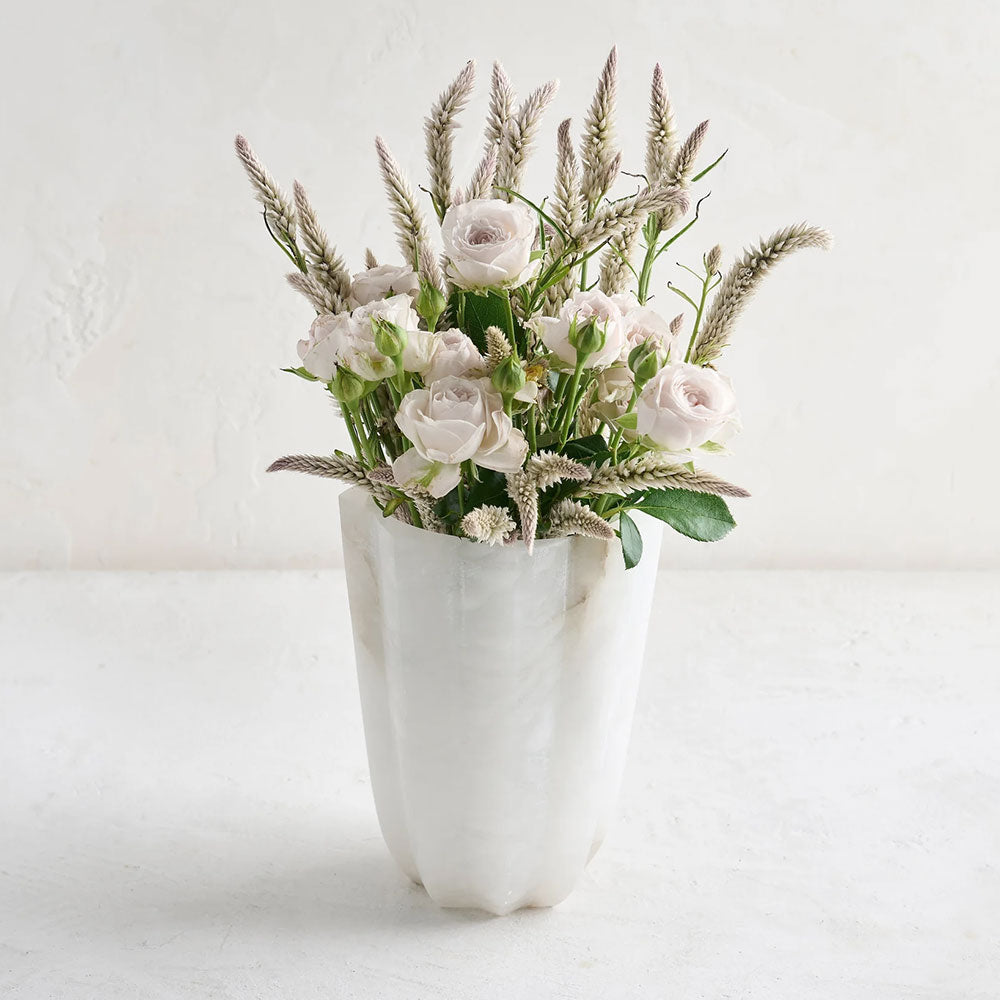 Alabaster Heirloom Vase