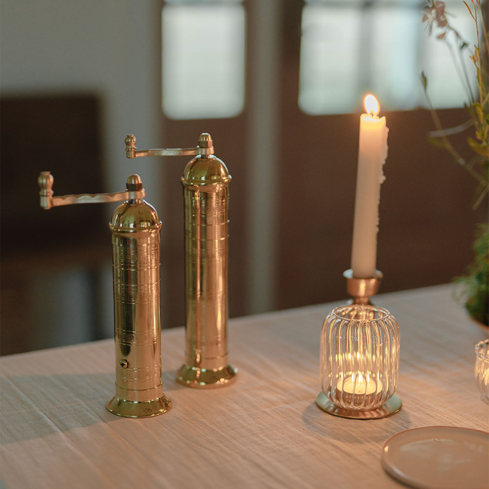 Salt Brass & Pepper Mills