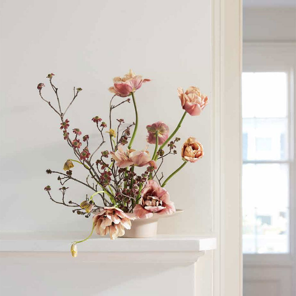 Ikebana Ceramic Vase