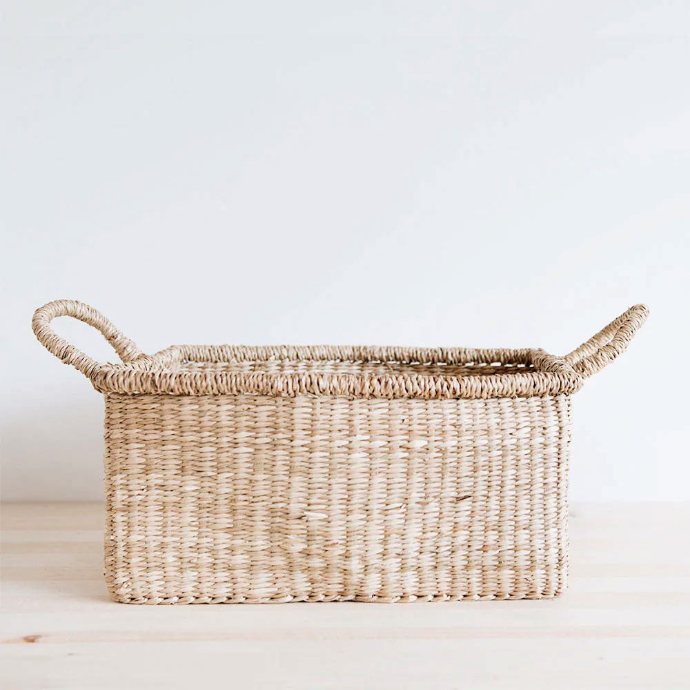 Seagrass Handwoven Everything Basket