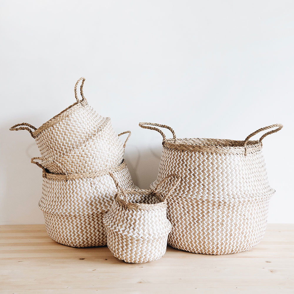Collapsible Finn Rice Belly Basket