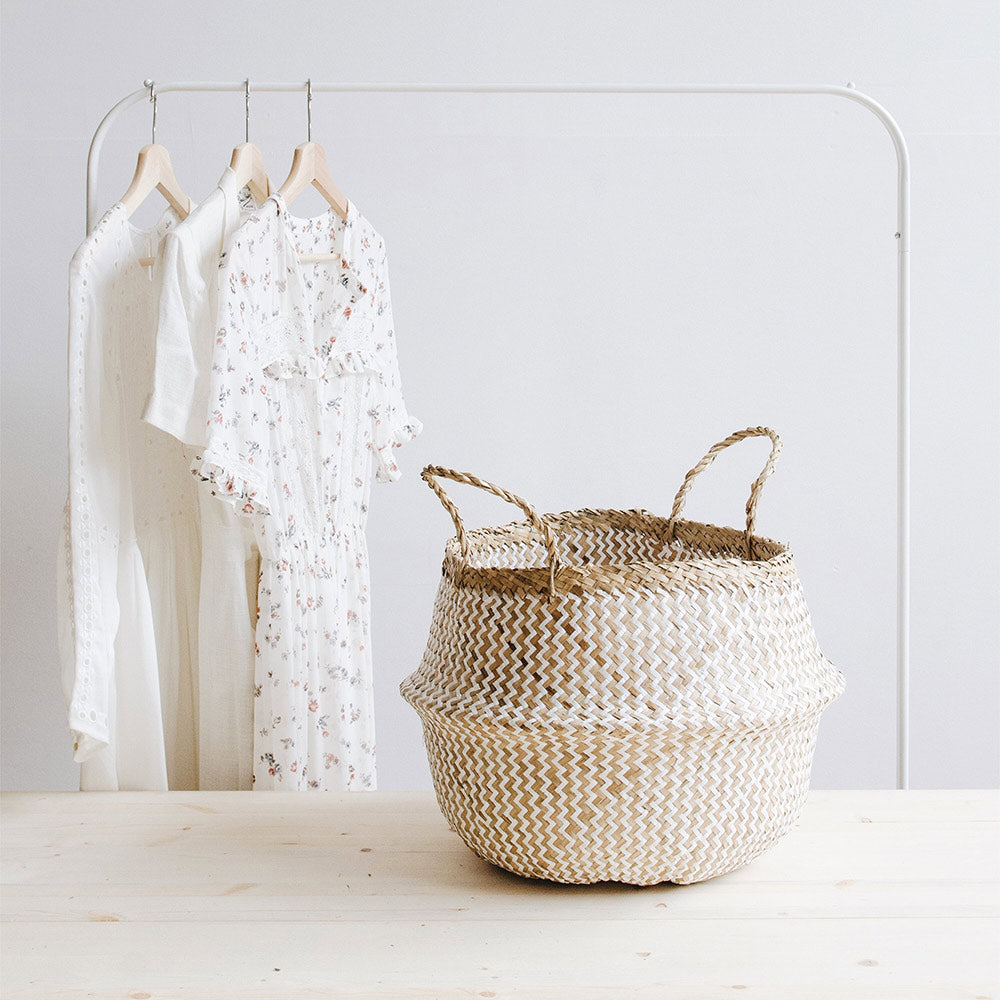 Collapsible Finn Rice Belly Basket