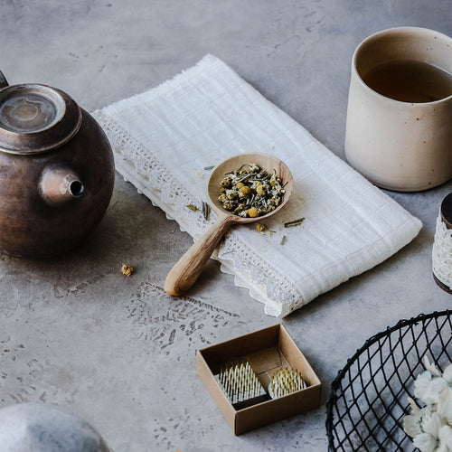 & Cotton Lace Napkin Set