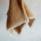& Linen Lace Napkin Set