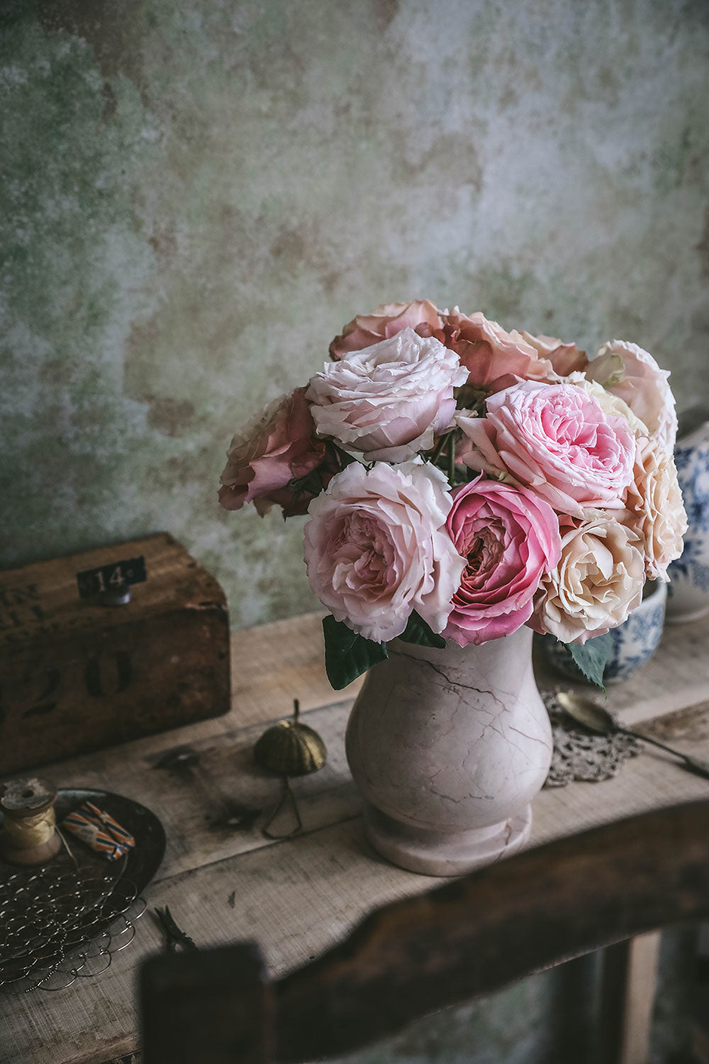 Tulip Marble Vase