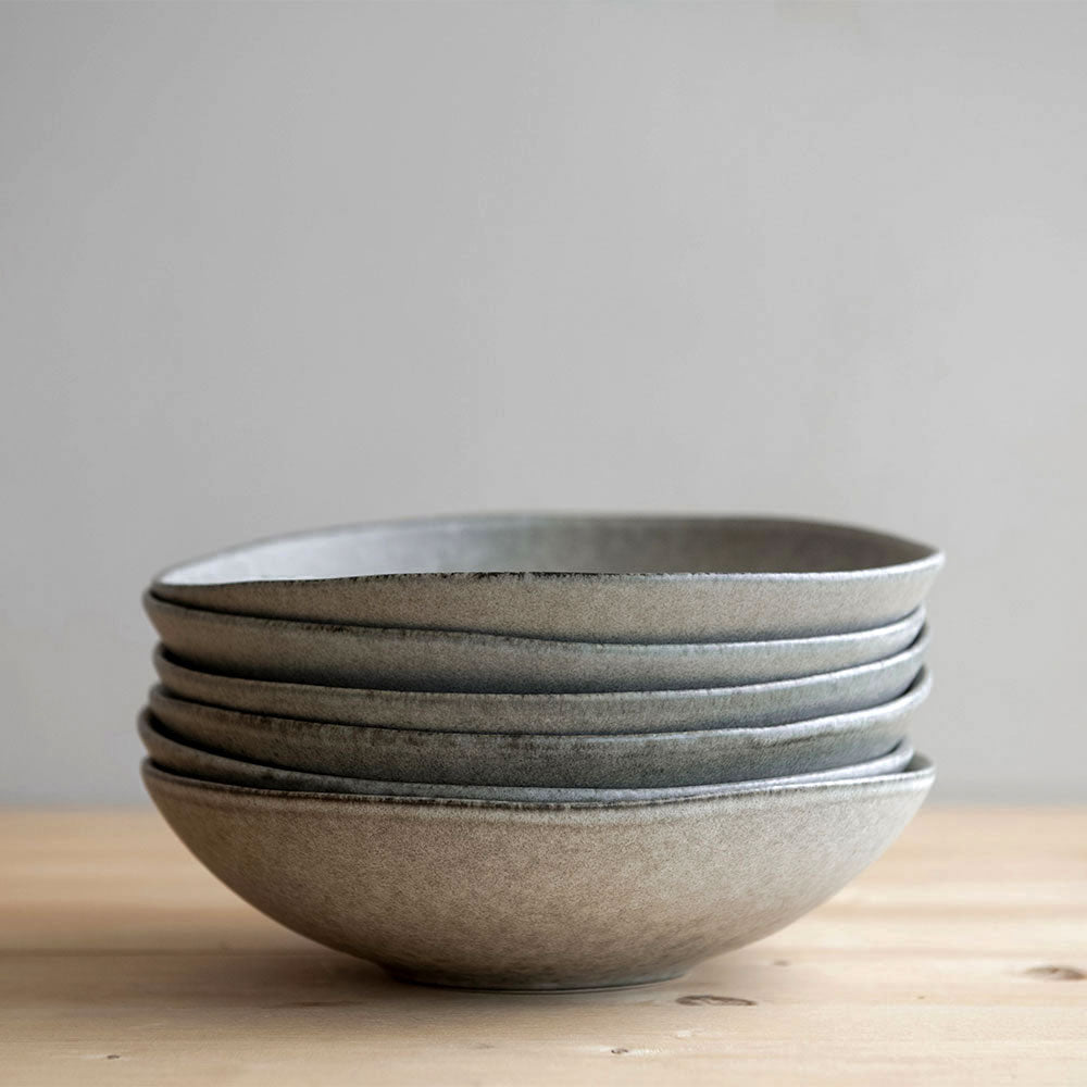Stoneware Matte Pasta Bowl