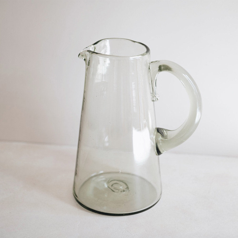 Glass Recycled Pitcher