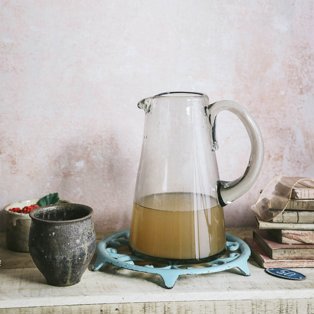 Glass Recycled Pitcher