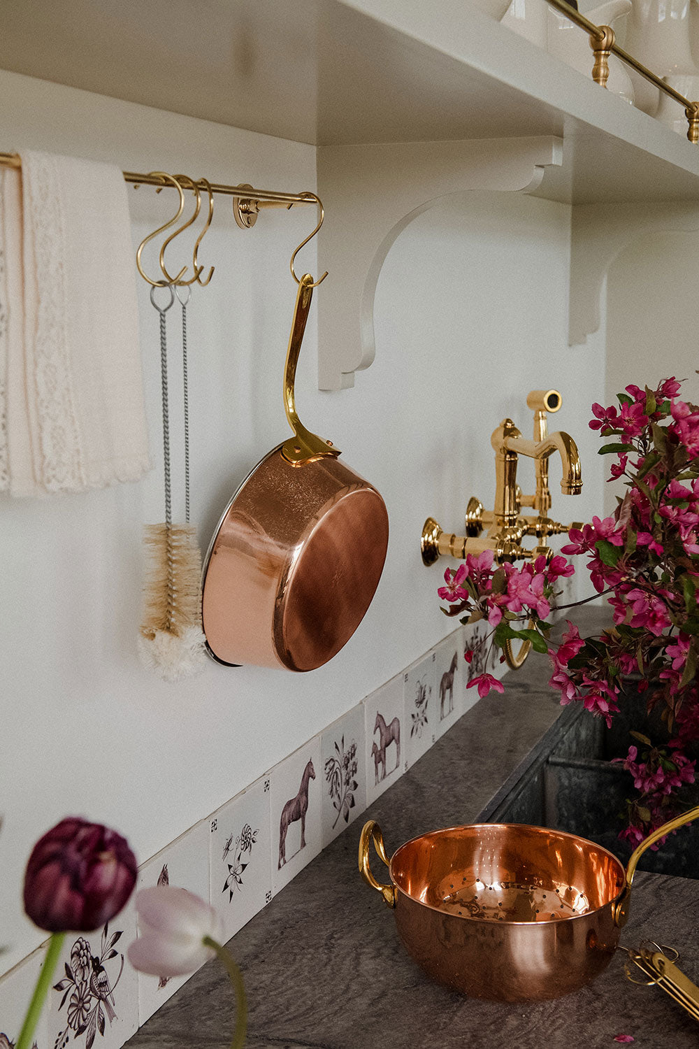 Warming Copper Pan
