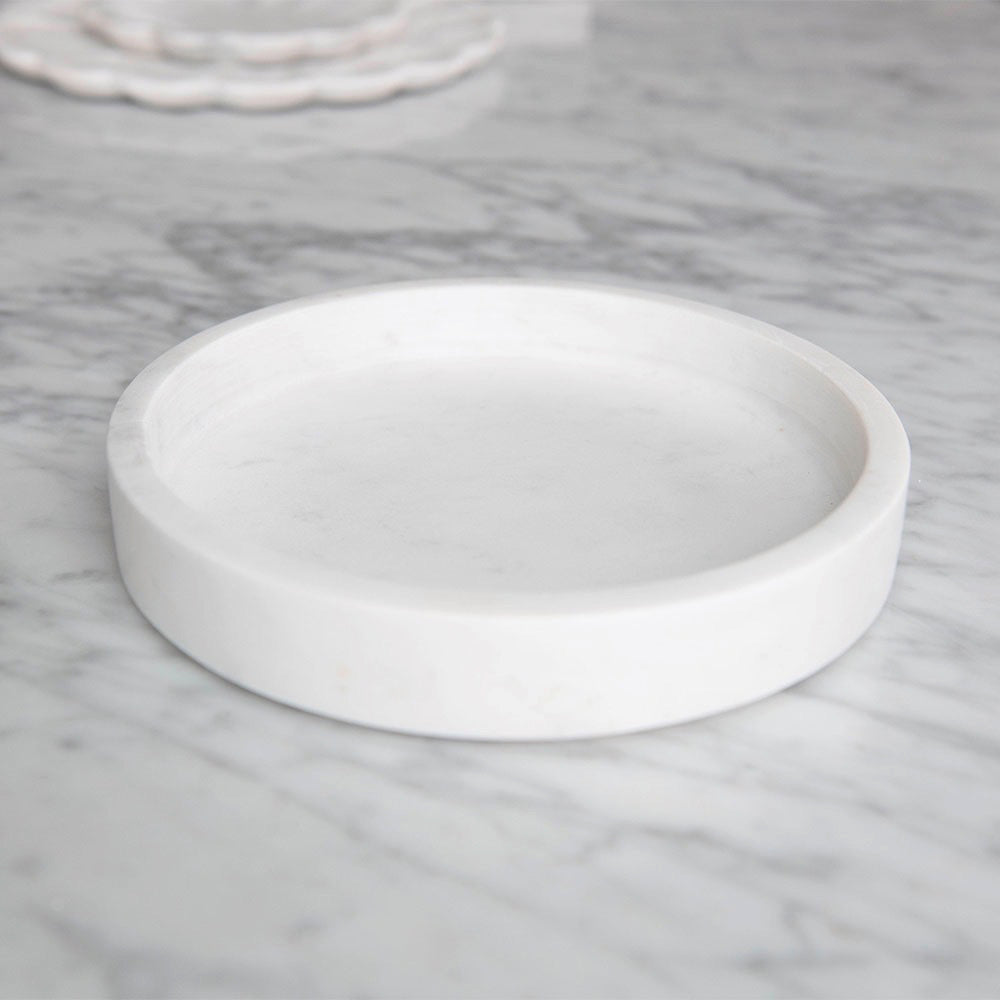 Marble Round Tray