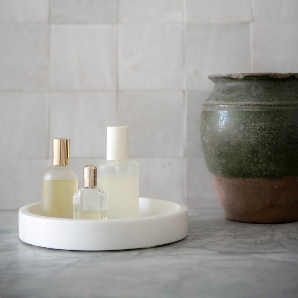 Marble Round Tray