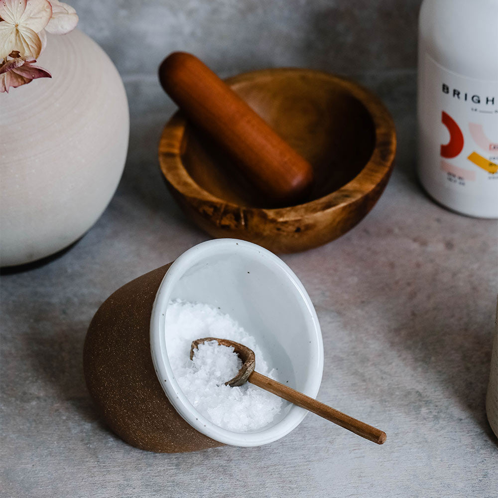 Ceramic Rustic Salt Cellar