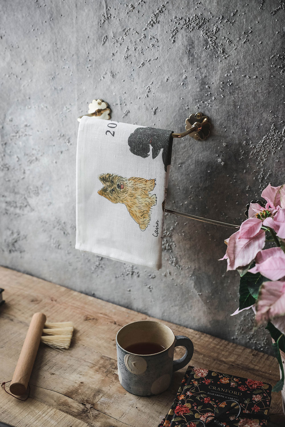 Hooks Yellowbell & Bars - Unlacquered Brass