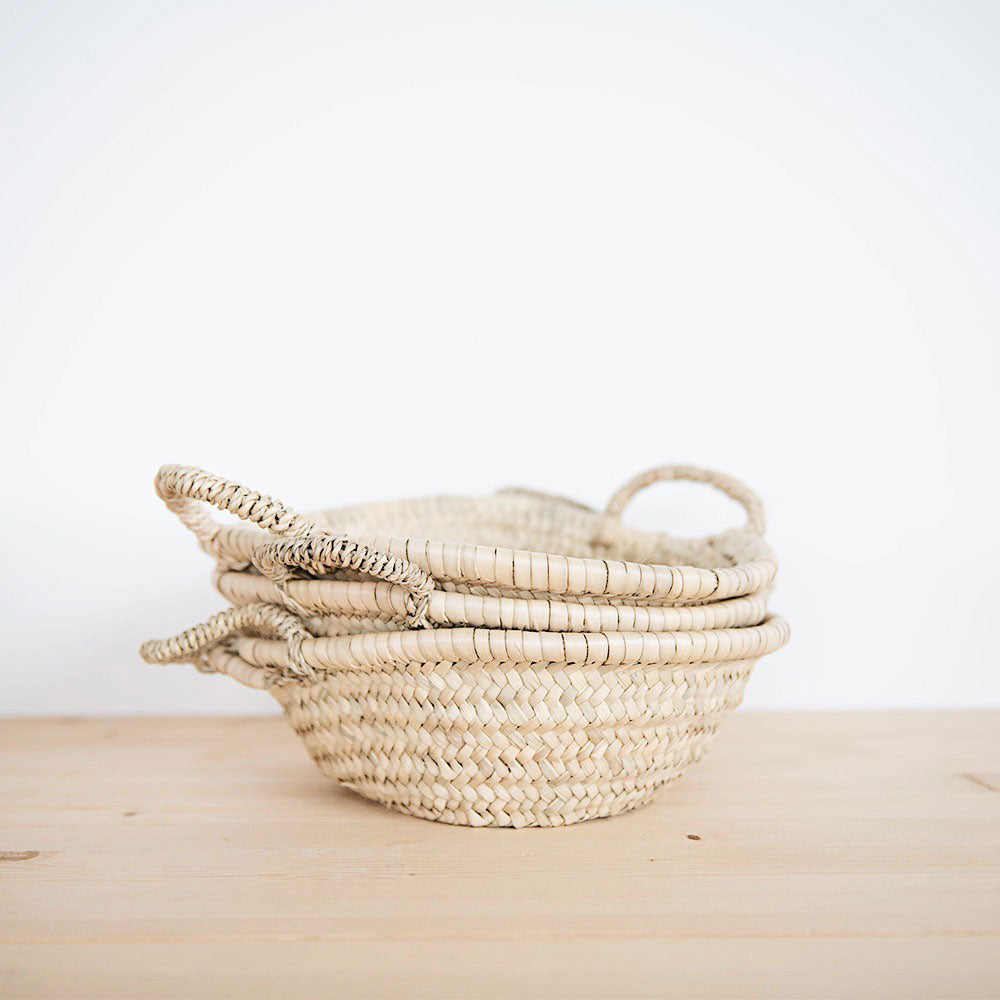 Woven Small Palm Leaf Tray