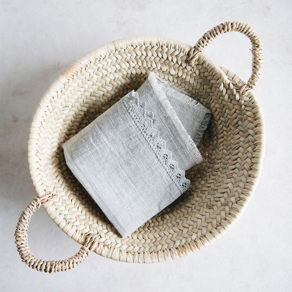 Woven Small Palm Leaf Tray