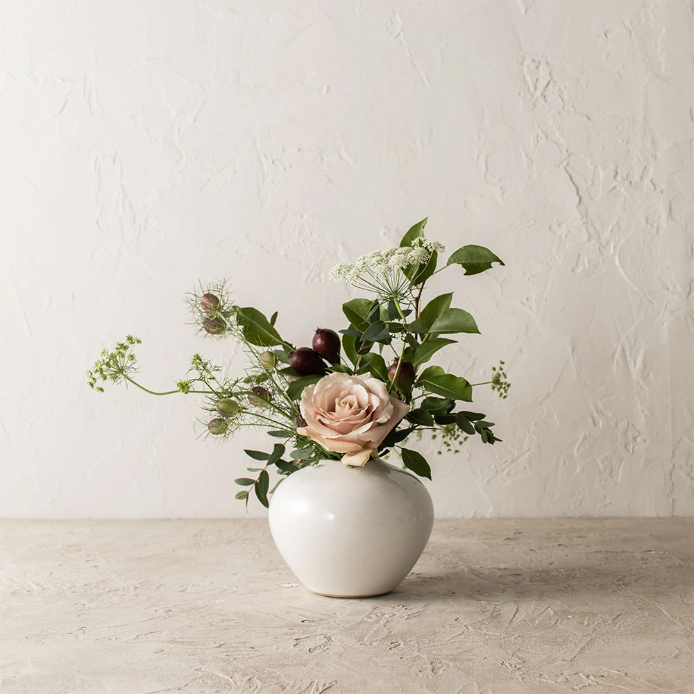 Classic Minimal Stoneware Vase