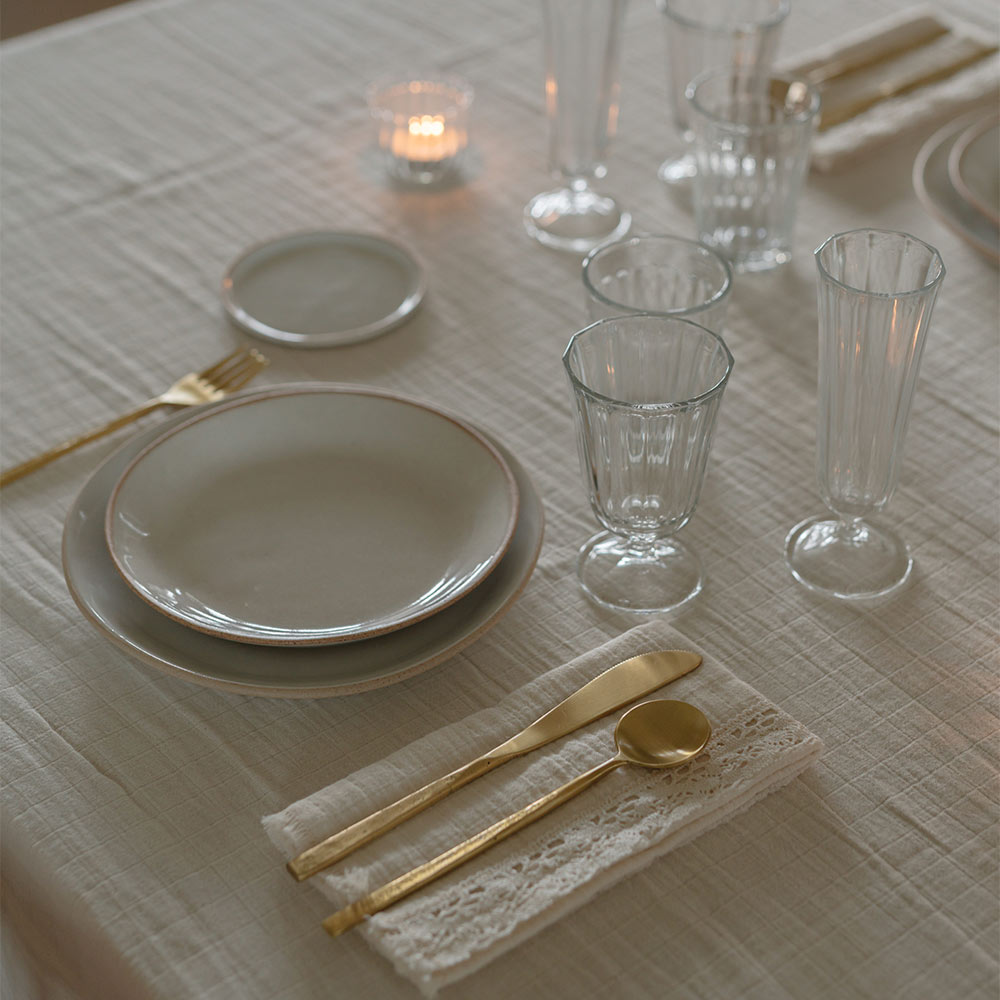 Brass Forged Flatware Set