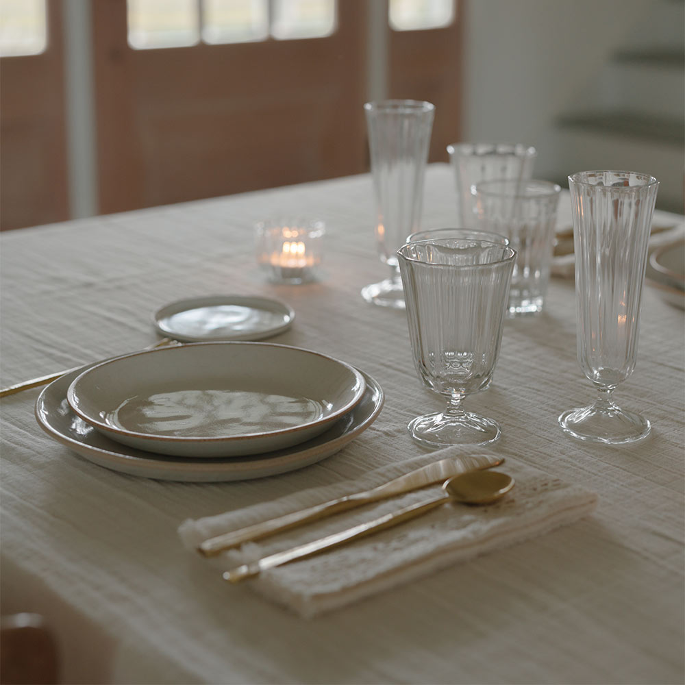Water Fluted Glass Set